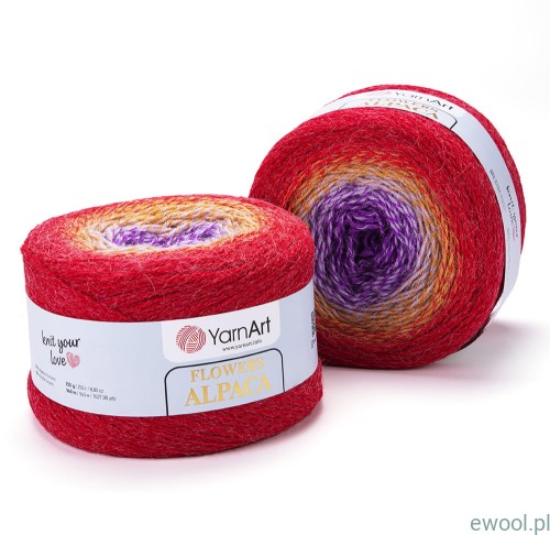 Włóczka Flowers Alpaca YarnArt  kolor 419