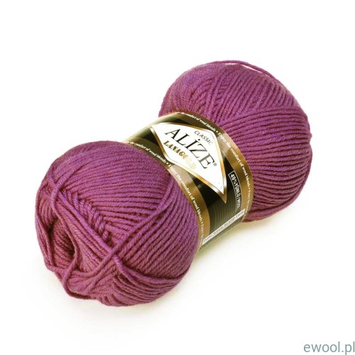 Włóczka Lanagold Classic Alize 440 kolor fioletowy