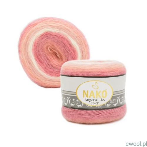 Włóczka Angora Luks Color NAKO 82365
