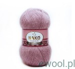 Włóczka Angora Luks NAKO 10155  kolor fioletowy 