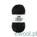Włóczka Tweed Chunky Papatya 2000 kolor czarny