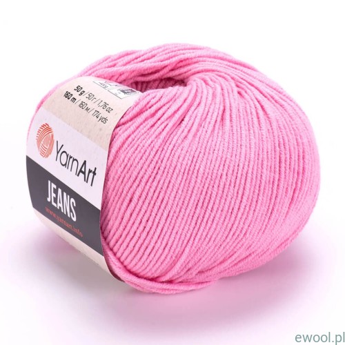 Włóczka Jeans YarnArt 36 kolor różowy