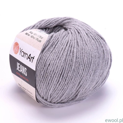 Włóczka Jeans YarnArt 46 kolor szary