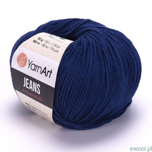 Włóczka Jeans YarnArt 54 kolor granatowy