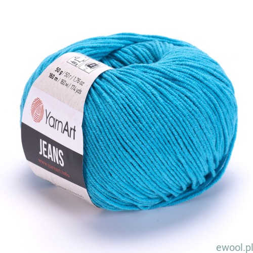 Włóczka Jeans YarnArt 55 kolor turkus