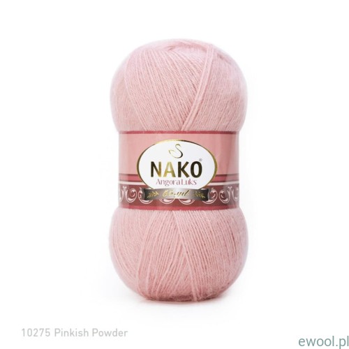 Włóczka Angora Luks NAKO 10275 pudrowy róż