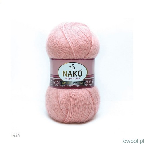 Włóczka Angora Luks NAKO kolor 1424