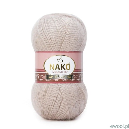 Włóczka Angora Luks NAKO kolor jasny beż 3079
