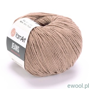 Włóczka Jeans YarnArt 71  kolor kawa z mlekiem   