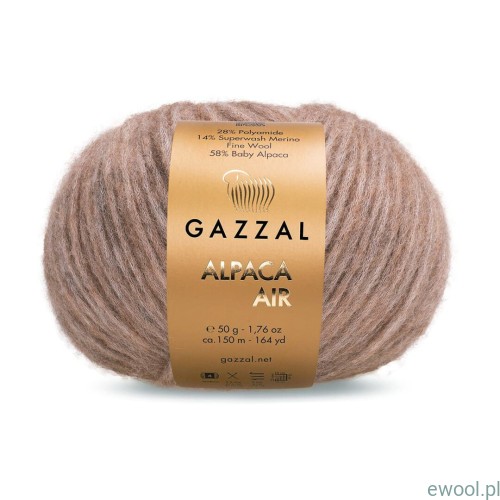 Włóczka Alpaca Air Gazzal kolor 76
