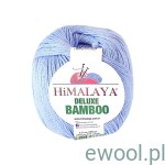 Włóczka  Deluxe Bamboo 100g 124-14  kolor niebieski   