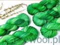 Włóczka ręcznie farbowana Merino Supersocky Star kolor Green Shadow 2426