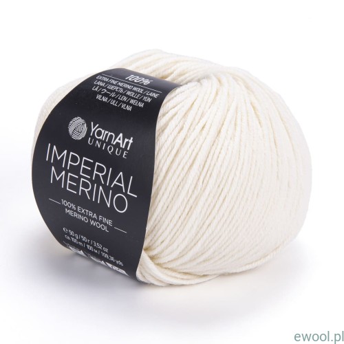 Włóczka Imperial Merino YarnArt kolor 3302 ecru