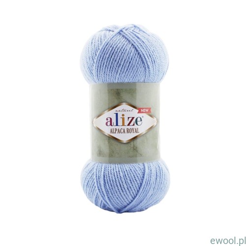 Włóczka Alpaca Royal New kolor 356 niebieski