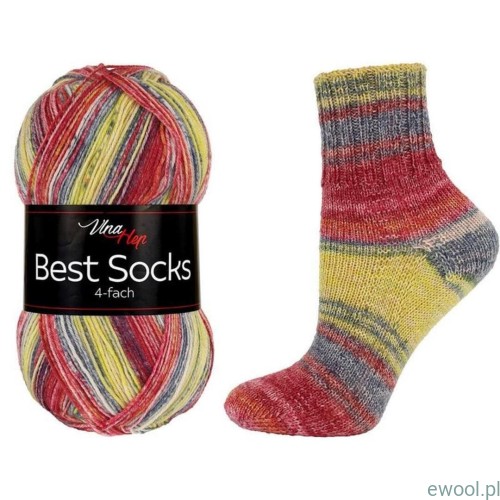 Włóczka Best Socks kolor 7342