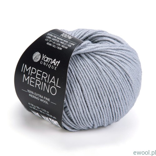Włóczka Imperial Merino YarnArt kolor 3337 szary
