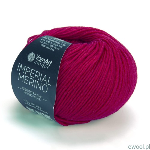 Włóczka Imperial Merino YarnArt kolor 3345 czerwony