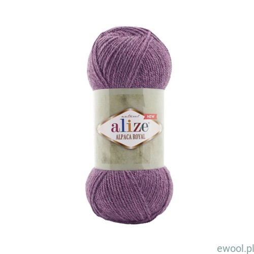 Włóczka Alpaca Royal New kolor 618 lawendowy