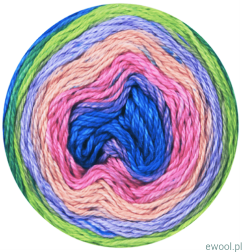 Włóczka bawełniana Cotton Royal Color Waves kolor 22-09