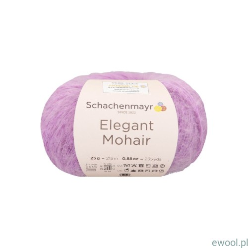 Włóczka Elegant Mohair kolor 00047 jasny fiolet