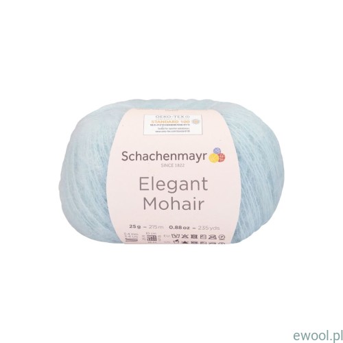 Włóczka Elegant Mohair kolor 00054 jasny błękit