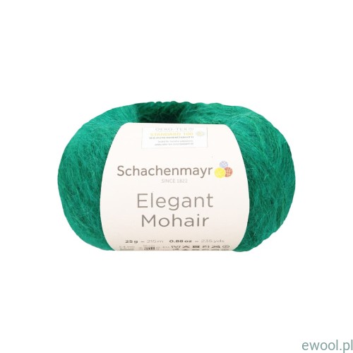 Włóczka Elegant Mohair kolor 00070 zielony
