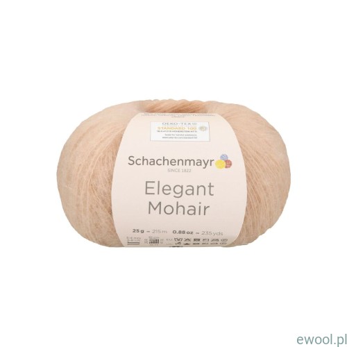 Włóczka Elegant Mohair kolor 00004 jasny beż