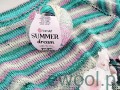 Sweter z włóczki Summer Dream YarnArt kolor 4309