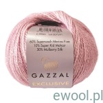 Włóczka Exclusive Gazzal kolor 9903 różowy melanż