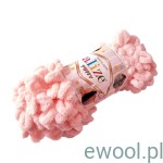 Włóczka Puffy Alize kolor 340 pudrowy róż