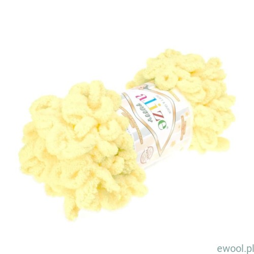 Włóczka Puffy Alize kolor 13 żółty