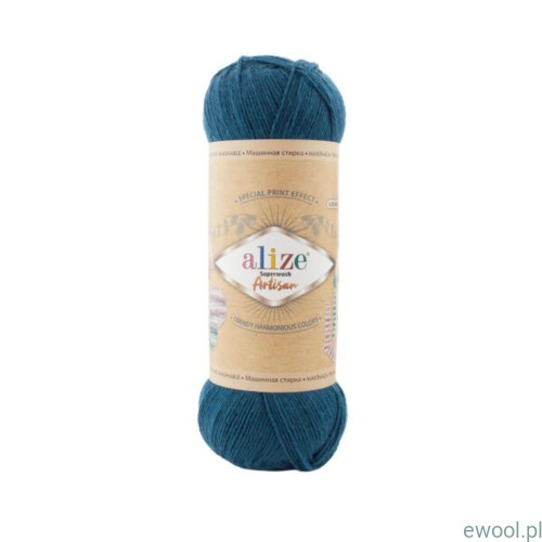 Włóczka Superwash Artisan Alize kolor 666