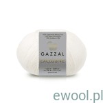 Włóczka Exclusive Gazzal kolor 9909 ecru