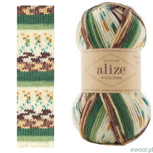 Włóczka Wooltime Alize kolor 11021