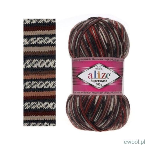 Włóczka Superwash Alize Comfort 6766