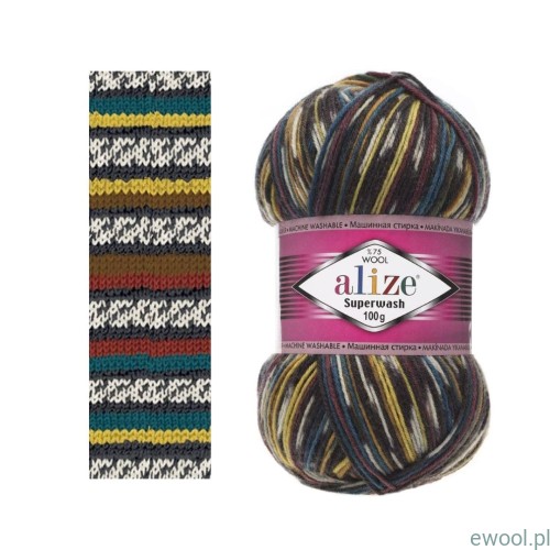 Włóczka Superwash Alize 6763