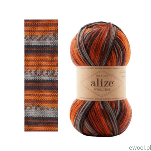 Włóczka Wooltime Alize kolor 11014