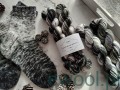 Włóczka skarpetkowa ręcznie farbowana Twin Skeins kolor 2895