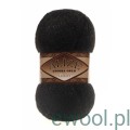 Włóczka Angora Gold Simli Alize kolor 60 czarny z błyszczącą nitką