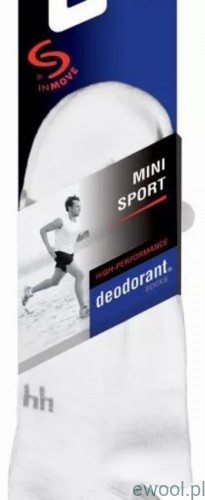 Skarpetki stopki Mini Sport Deodorant JJW