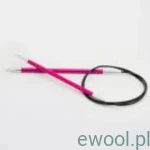 KnitPro Zing druty na żyłce 5.00mm/80cm
