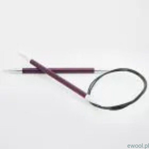 KnitPro Zing druty na żyłce 6.00mm/80cm