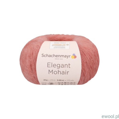 Włóczka Elegant Mohair kolor 00037 brudny róż