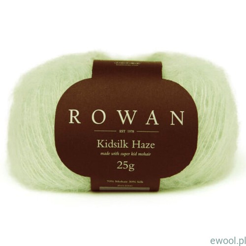 Włóczka Kidsilk Haze Rowan kolor 693 jasny miętowy