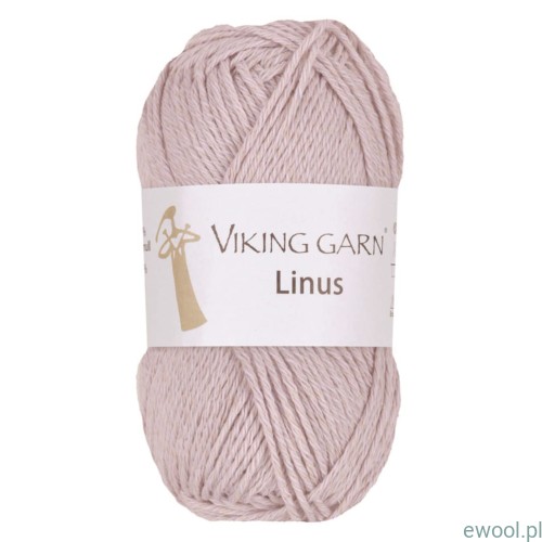 Włóczka Linus Viking Garn kolor 163 pudrowy róż