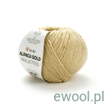 Włóczka Alpaca Gold Paillettes YarnArt kolor 9302 beżowy