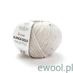 Włóczka Alpaca Gold Paillettes YarnArt kolor 9303 jasny szary