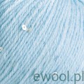 Włóczka Alpaca Gold Paillettes YarnArt kolor 9305 jasny niebieski