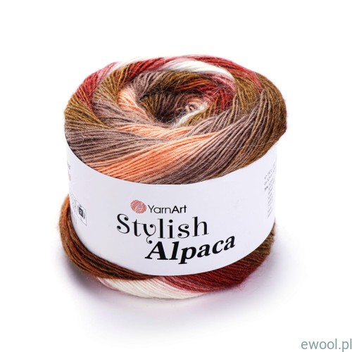 Włóczka Stylish Alpaca YarnArt kolor 7701 150g