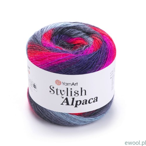 Włóczka Stylish Alpaca YarnArt kolor 7711 150g